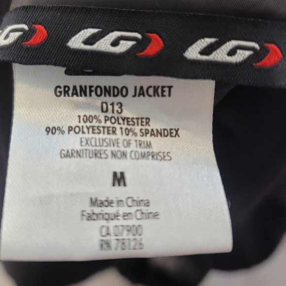Louis Garneau "Granfondo" Jacket - Picture 3 of 3
